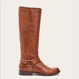 Frye Phillip Harness Boot whiskey